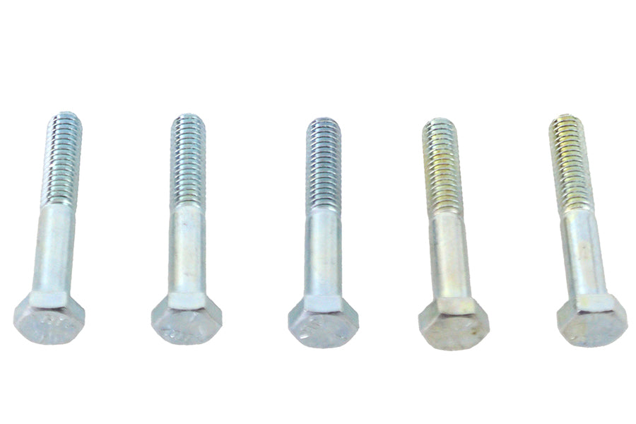 Zinc Hex Cap Bolts 5/16-18 x 2