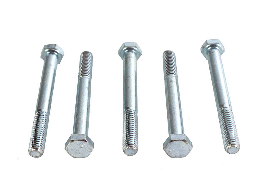 Zinc Hex Cap Bolts 5/16-18 x 3