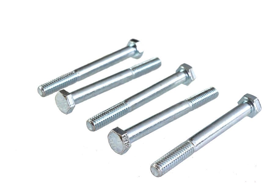 Zinc Hex Cap Bolts 5/16-18 x 3