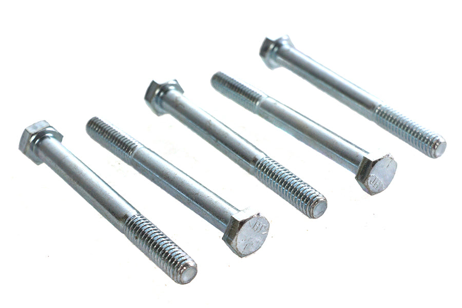 Zinc Hex Cap Bolts 5/16-18 x 3