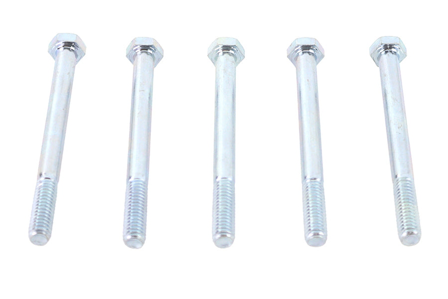 Zinc Hex Cap Bolts 5/16-18 x 3-1/2