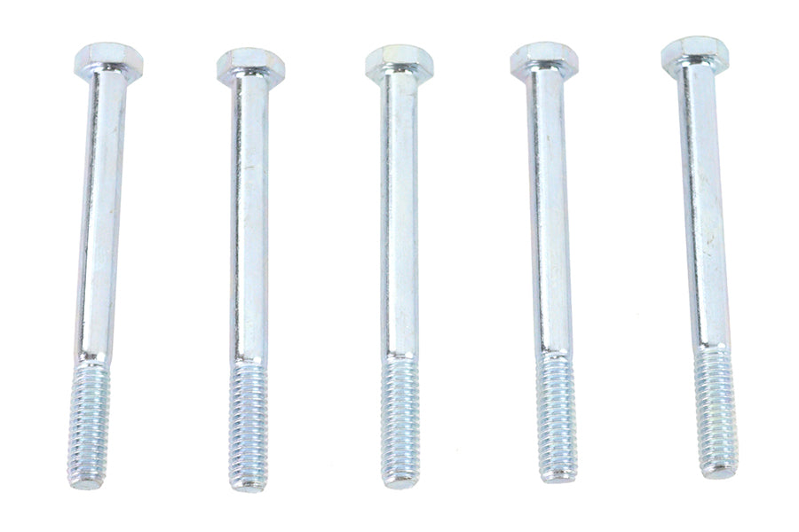 Zinc Hex Cap Bolts 5/16-18 x 3-1/2