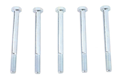 Zinc Hex Cap Bolts 5/16-18 x 3-1/2