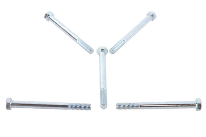 Zinc Hex Cap Bolts 5/16-18 x 3-1/2