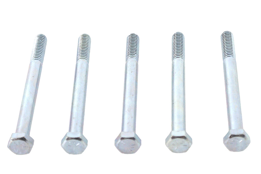 Zinc Hex Cap Bolts 5/16-18 x 3-1/2