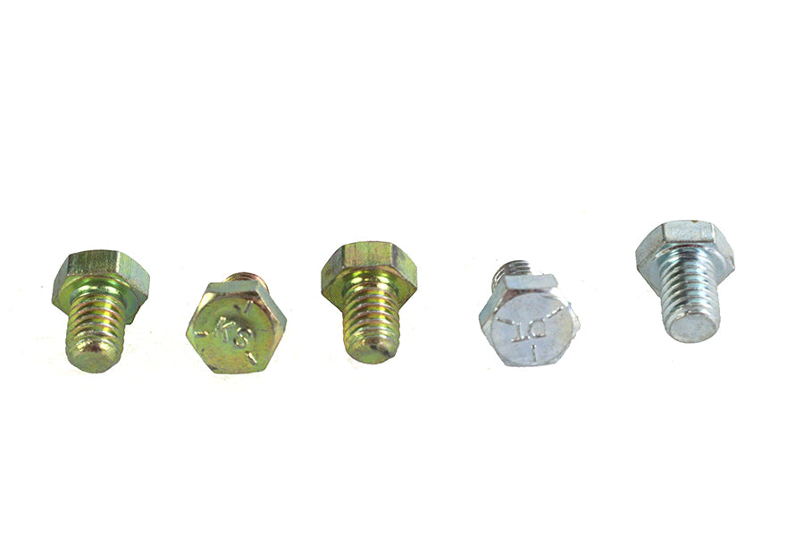 Zinc Hex Cap Bolts 3/8-16 x 1/2