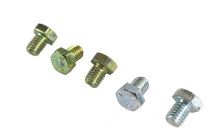 Zinc Hex Cap Bolts 3/8-16 x 1/2