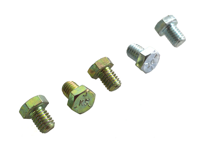 Zinc Hex Cap Bolts 3/8-16 x 1/2