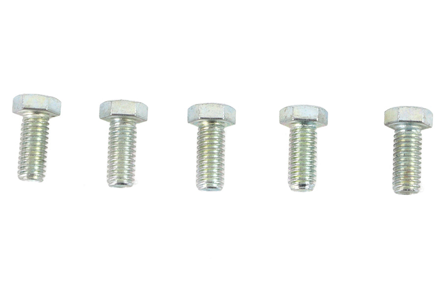 Zinc Hex Cap Bolts 3/8-16 x 7/8
