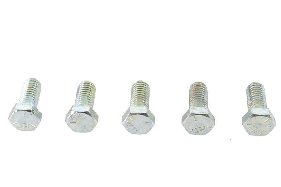 Zinc Hex Cap Bolts 3/8-16 x 7/8