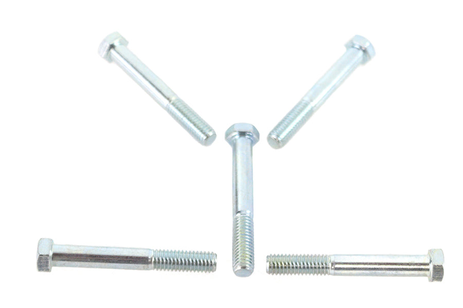 Zinc Hex Cap Bolts 3/8-16 x 2-3/4