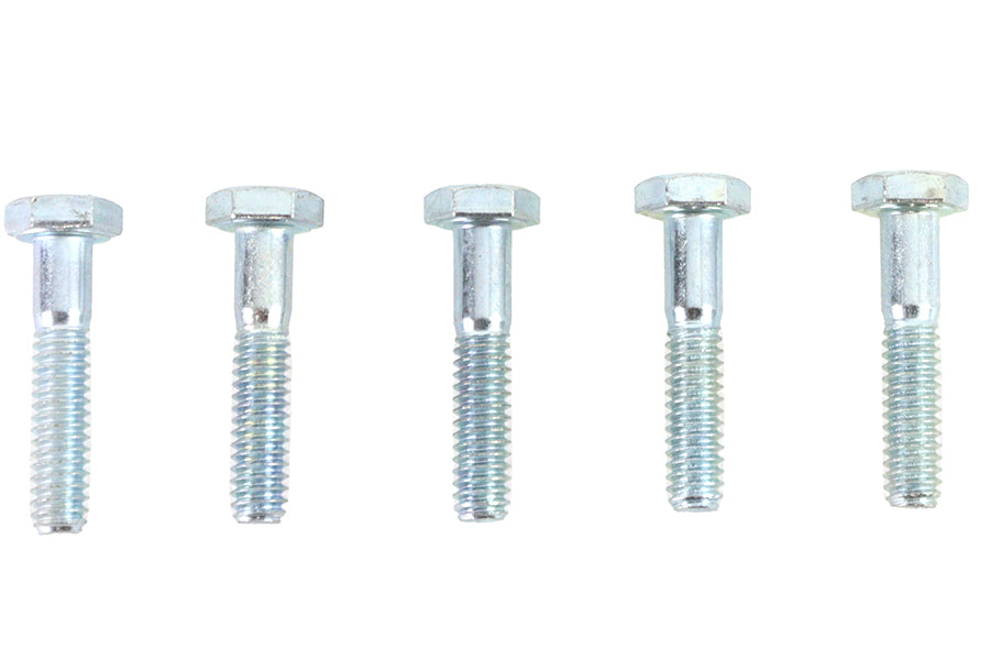 Zinc Hex Cap Bolts 7/16-14 x 1