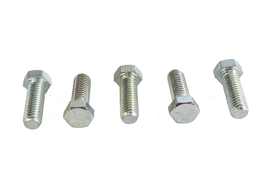 Zinc Hex Cap Bolts 7/16-14 x 1-1/4