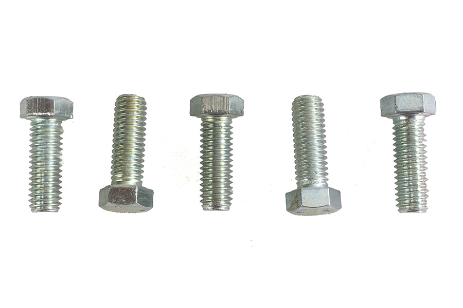 Zinc Hex Cap Bolts 7/16-14 x 1-1/4