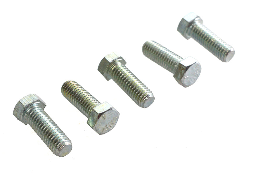 Zinc Hex Cap Bolts 7/16-14 x 1-1/4