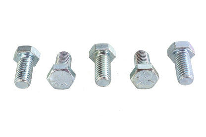 Zinc Hex Cap Bolts 1/2-13 x 1