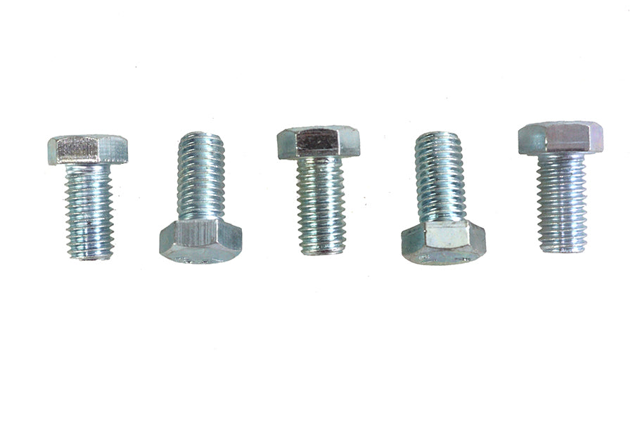 Zinc Hex Cap Bolts 1/2-13 x 1