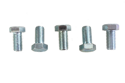 Zinc Hex Cap Bolts 1/2-13 x 1