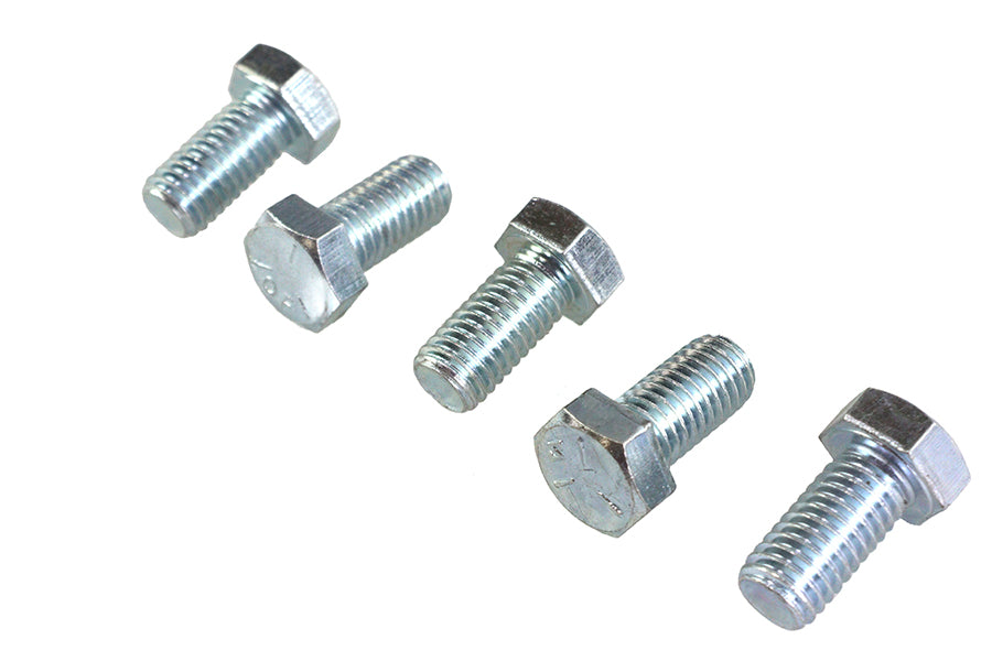 Zinc Hex Cap Bolts 1/2-13 x 1