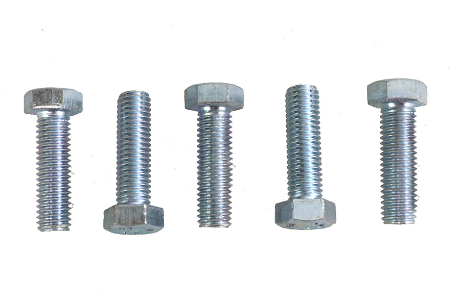 Zinc Hex Cap Bolts 1/2-13 x 1-3/4