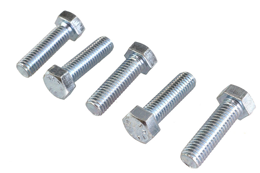 Zinc Hex Cap Bolts 1/2-13 x 1-3/4