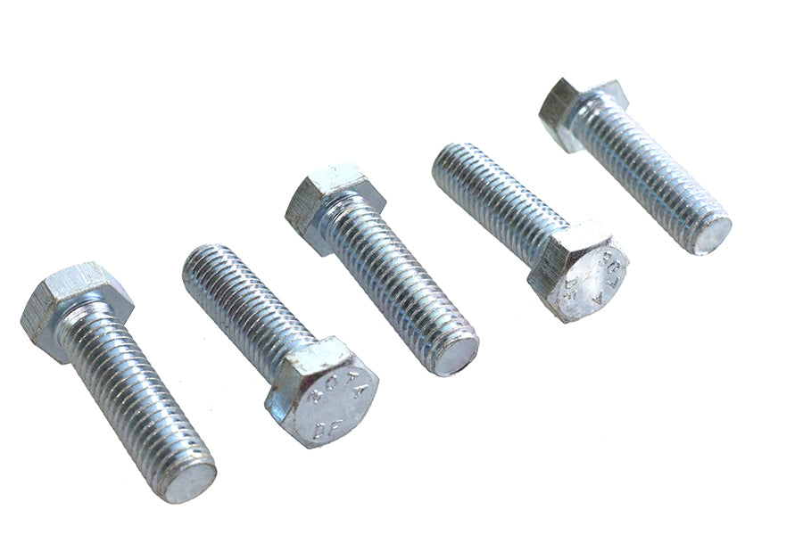 Zinc Hex Cap Bolts 1/2-13 x 1-3/4