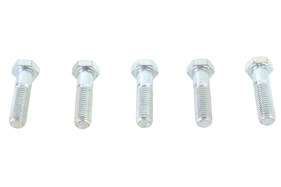 Zinc Hex Cap Bolts 1/2-13 x 2