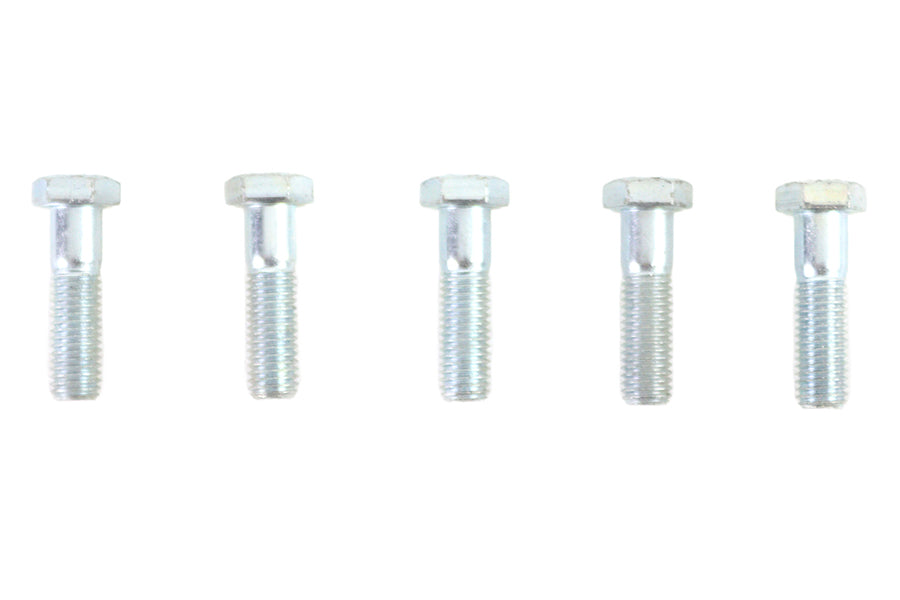 Zinc Hex Cap Bolts 1/2-13 x 2