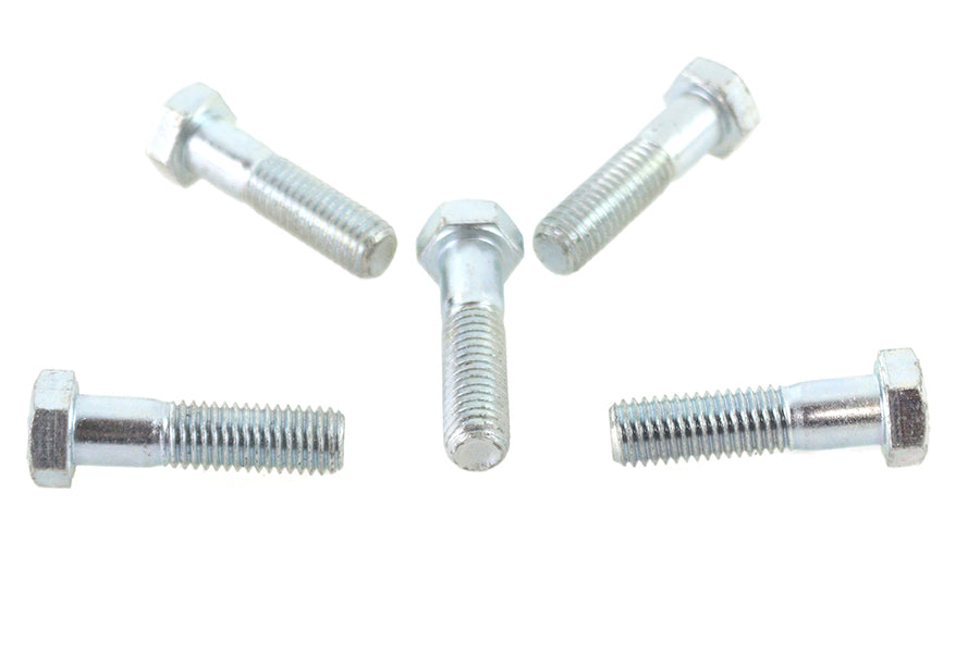 Zinc Hex Cap Bolts 1/2-13 x 2
