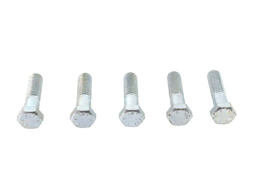 Zinc Hex Cap Bolts 1/2-13 x 2