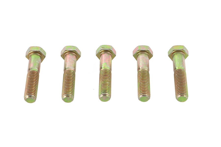 Zinc Hex Cap Bolts 1/2-13 x 2-1/4