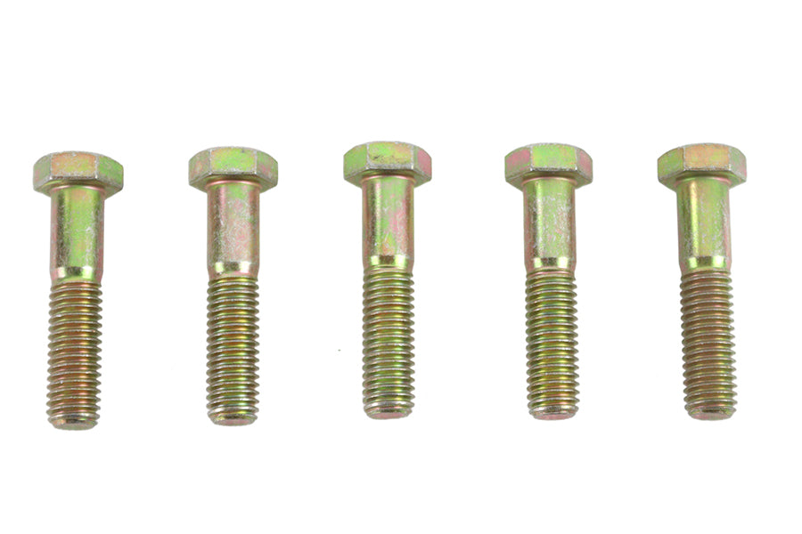 Zinc Hex Cap Bolts 1/2-13 x 2-1/4