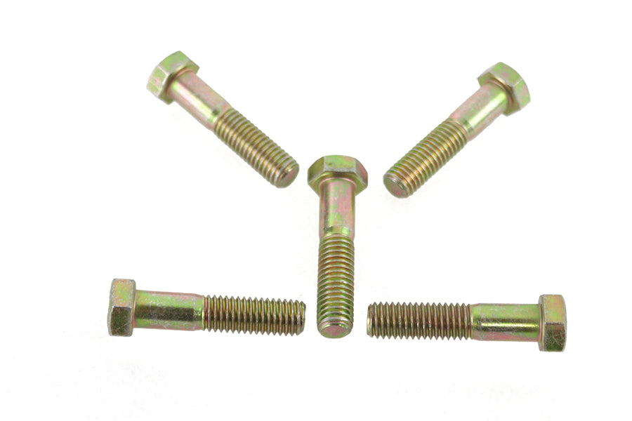 Zinc Hex Cap Bolts 1/2-13 x 2-1/4