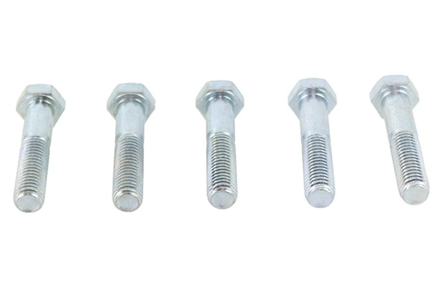 Zinc Hex Cap Bolts 1/2-13 x 2-1/2