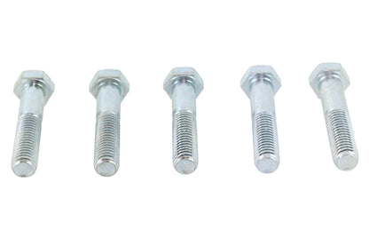 Zinc Hex Cap Bolts 1/2-13 x 2-1/2