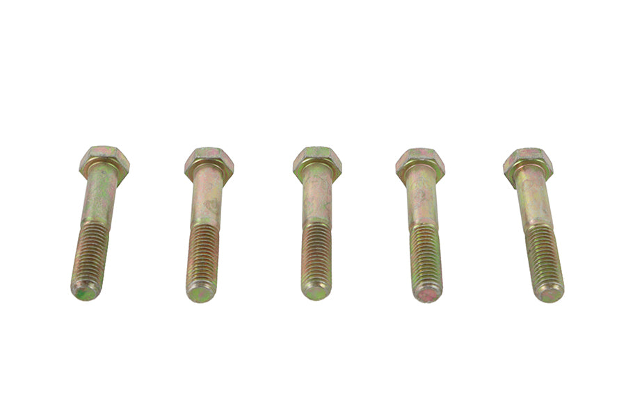 Zinc Hex Cap Bolts 1/2-13 x 2-3/4