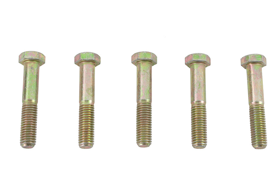 Zinc Hex Cap Bolts 1/2-13 x 2-3/4