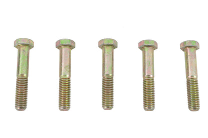 Zinc Hex Cap Bolts 1/2-13 x 2-3/4
