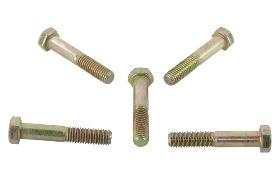 Zinc Hex Cap Bolts 1/2-13 x 2-3/4