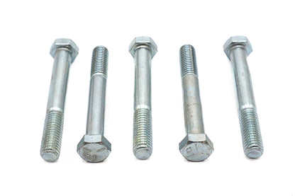Zinc Hex Cap Bolts 1/2-13 x 3-5/8