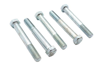 Zinc Hex Cap Bolts 1/2-13 x 3-5/8