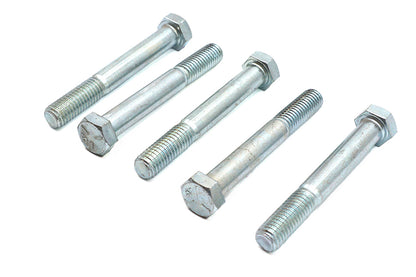 Zinc Hex Cap Bolts 1/2-13 x 3-5/8