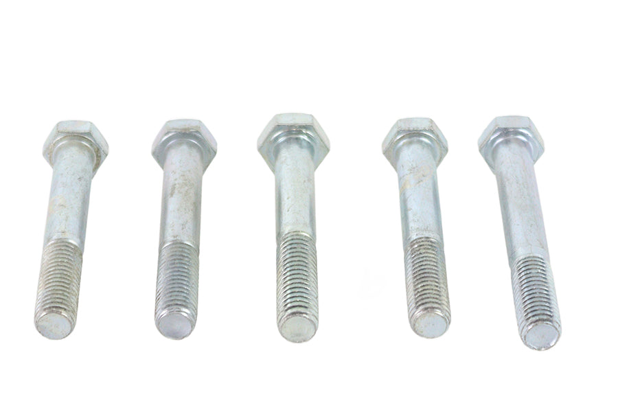Zinc Hex Cap Bolts 1/2-13 x 3-3/4