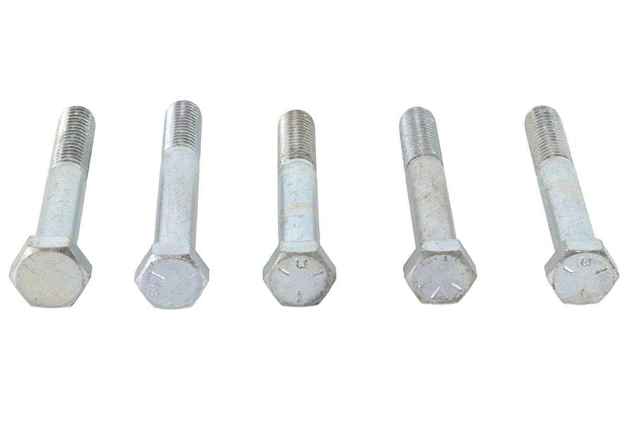 Zinc Hex Cap Bolts 1/2-13 x 3-3/4