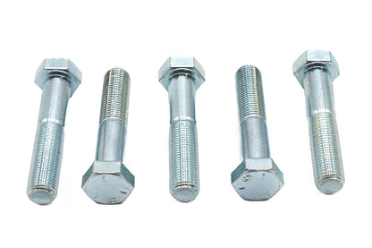 Zinc Hex Cap Bolts 1/4-28 x 1/2