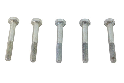 Zinc Hex Cap Bolts 1/4-28 x 1-7/8