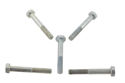 Zinc Hex Cap Bolts 1/4-28 x 1-7/8
