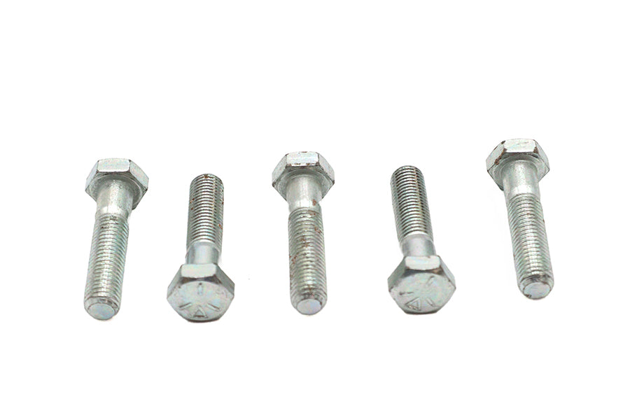 Zinc Hex Cap Bolts 5/16-24 x 1-3/8