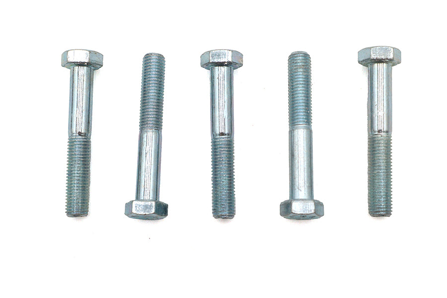 Zinc Hex Cap Bolts 5/16-24 x 2
