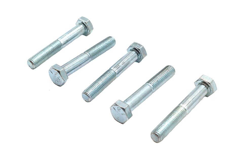 Zinc Hex Cap Bolts 5/16-24 x 2